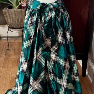Cato Plaid Maxi Skirt